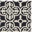 Safavieh Cambridge 5' X 8' Hand Tufted Wool Rug in Black and Ivory