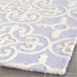 Safavieh Cambridge 9' X 12' Hand Tufted Wool Rug in Black and Ivory