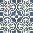 Safavieh Cambridge 9' X 12' Hand Tufted Wool Rug in Navy and Ivory