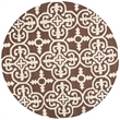 Safavieh Cambridge 6' Round Hand Tufted Wool Rug