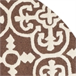 Safavieh Cambridge 6' Round Hand Tufted Wool Rug