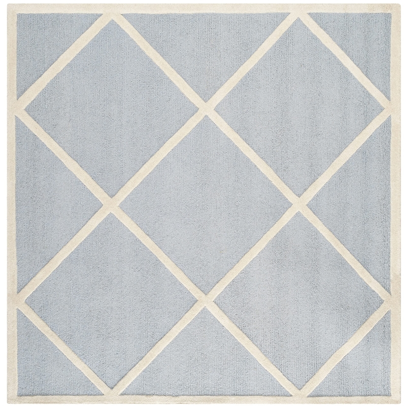 Safavieh Cambridge 6' Square Hand Tufted Wool Rug