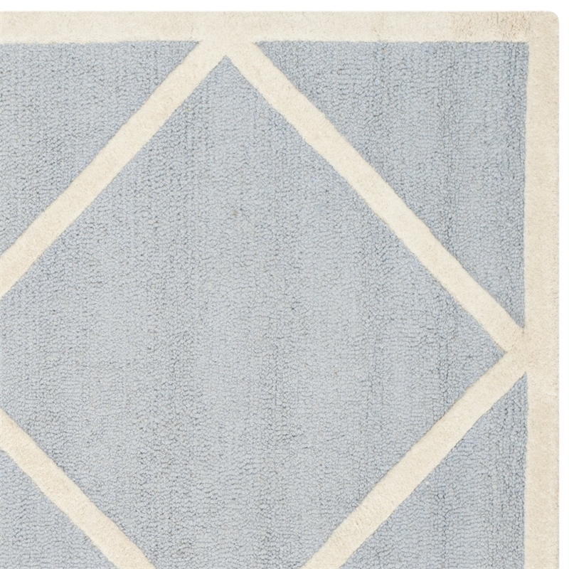 Safavieh Cambridge 6' Square Hand Tufted Wool Rug