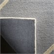 Safavieh Cambridge 8' X 10' Hand Tufted Wool Rug in Silver and Ivory