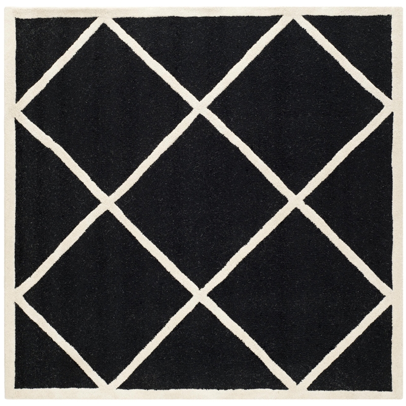 Safavieh Cambridge 6' Square Hand Tufted Wool Rug