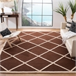 Safavieh Cambridge 8' X 10' Hand Tufted Wool Rug in Black and Ivory