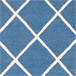 Safavieh Cambridge 4' X 6' Hand Tufted Wool Rug in Navy and Ivory