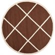 Safavieh Cambridge 6' Round Hand Tufted Wool Rug
