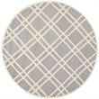Safavieh Cambridge 6' Round Hand Tufted Wool Rug