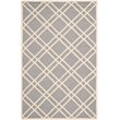 Safavieh Cambridge 8' X 10' Hand Tufted Wool Rug in Silver and Ivory