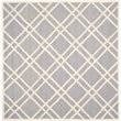 Safavieh Cambridge 8' X 10' Hand Tufted Wool Rug in Silver and Ivory