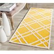 Safavieh Cambridge 4' X 6' Hand Tufted Wool Rug in Gold and Ivory