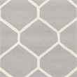 Safavieh Cambridge 8' X 10' Hand Tufted Wool Rug in Silver and Ivory