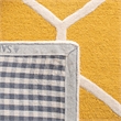 Safavieh Cambridge 8' X 10' Hand Tufted Wool Rug in Gold and Ivory