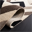 Safavieh Cambridge 2' X 3' Hand Tufted Wool Rug in Ivory and Black