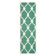 Safavieh Cambridge 4' X 6' Hand Tufted Wool Rug in Blue and Ivory