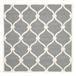 Safavieh Cambridge 4' X 6' Hand Tufted Wool Rug in Blue and Ivory