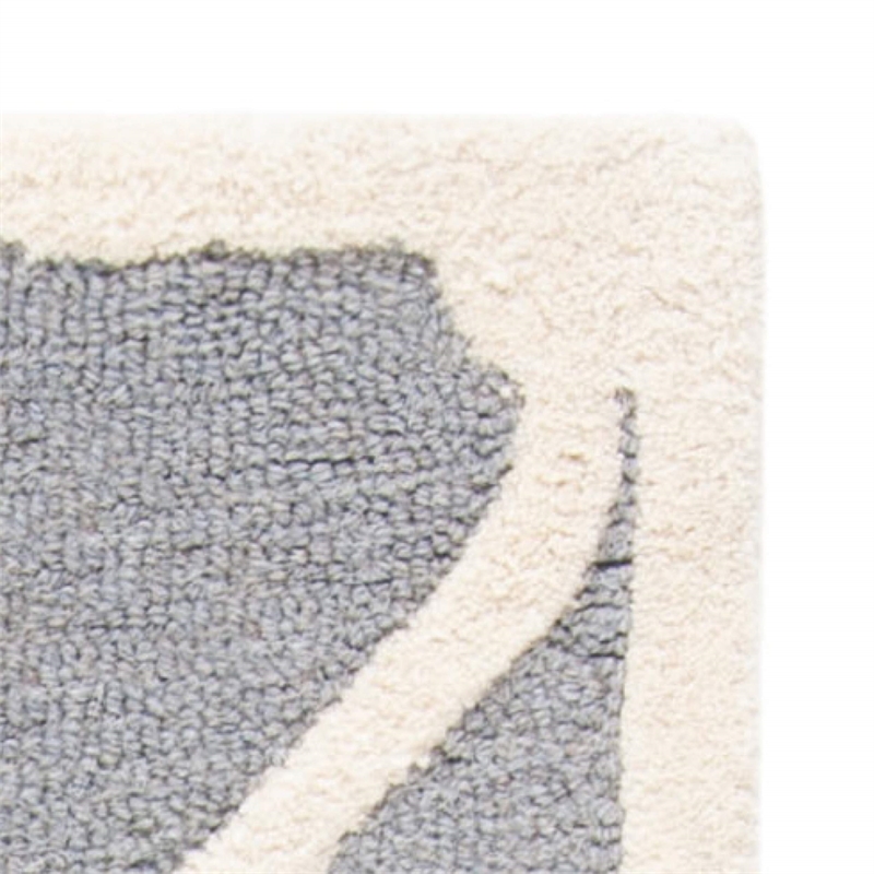 Safavieh Cambridge 8' X 10' Hand Tufted Wool Rug in Blue and Ivory
