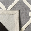Safavieh Cambridge 8' X 10' Hand Tufted Wool Rug in Blue and Ivory