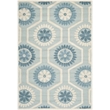 Safavieh Cambridge 6' X 9' Hand Tufted Wool Rug in Blue and Ivory