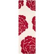 Safavieh Cambridge 8' X 10' Hand Tufted Wool Rug in Ivory and Red