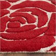 Safavieh Cambridge 8' X 10' Hand Tufted Wool Rug in Ivory and Red