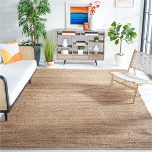 Safavieh Cape Cod 8' Square Handmade Jute Rug in Natural