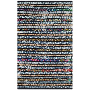 Safavieh Cape Cod 4' Square Hand Woven Rug in and Natural