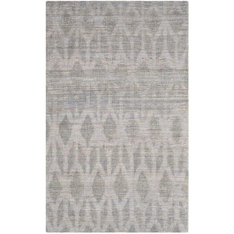 Safavieh Cape Cod 6' Square Hand Woven Rug in Gray and Gold