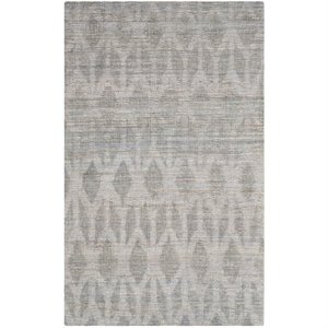 Safavieh Cape Cod 6' Square Hand Woven Rug in Gray and Gold