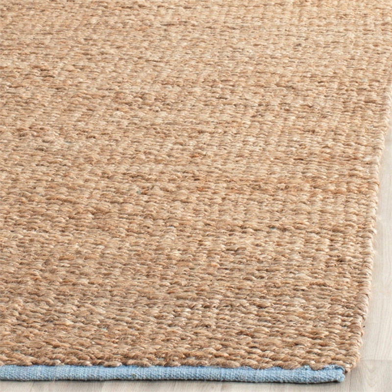Safavieh Cape Cod 9' X 12' Hand Woven Jute and Cotton Rug in Yellow