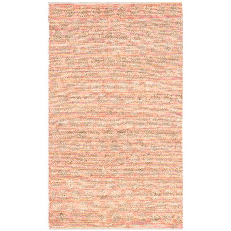 Safavieh Cape Cod 8' X 10' Hand Woven Rug in Orange and Natural