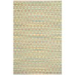Safavieh Cape Cod 4' X 6' Hand Woven Rug in Teal and Natural