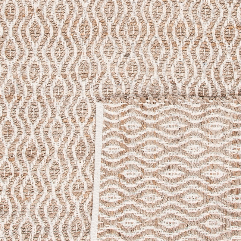 Safavieh Cape Cod 3' X 5' Hand Woven Jute and Cotton Rug in Natural