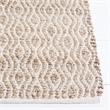 Safavieh Cape Cod 4' X 6' Hand Woven Jute and Cotton Rug in Natural