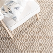 Safavieh Cape Cod 4' X 6' Hand Woven Jute and Cotton Rug in Natural