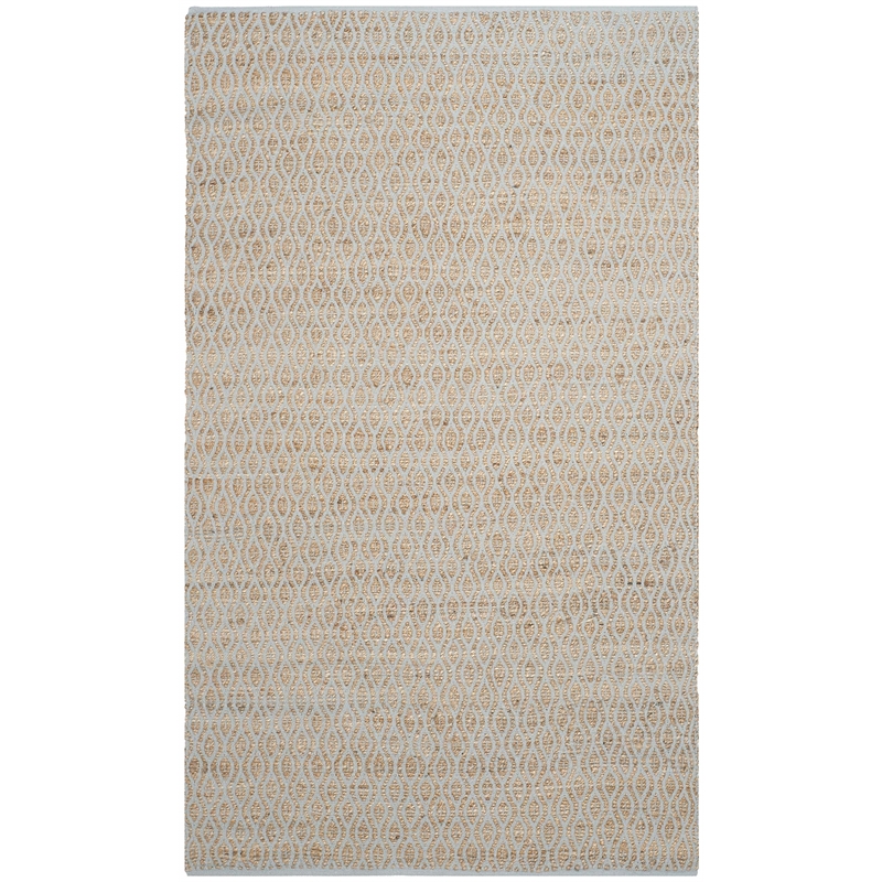 Safavieh Cape Cod 5' X 8' Hand Woven Jute and Cotton Rug in Natural