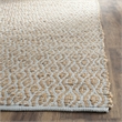Safavieh Cape Cod 5' X 8' Hand Woven Jute and Cotton Rug in Natural