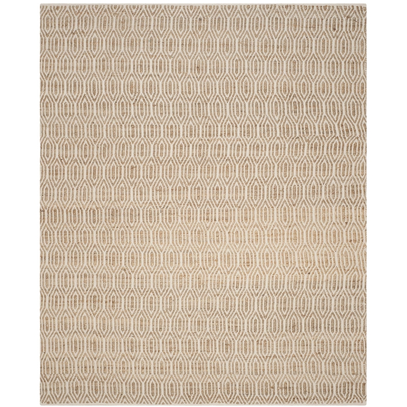 Safavieh Cape Cod 6' X 9' Hand Woven Jute and Cotton Rug in Natural