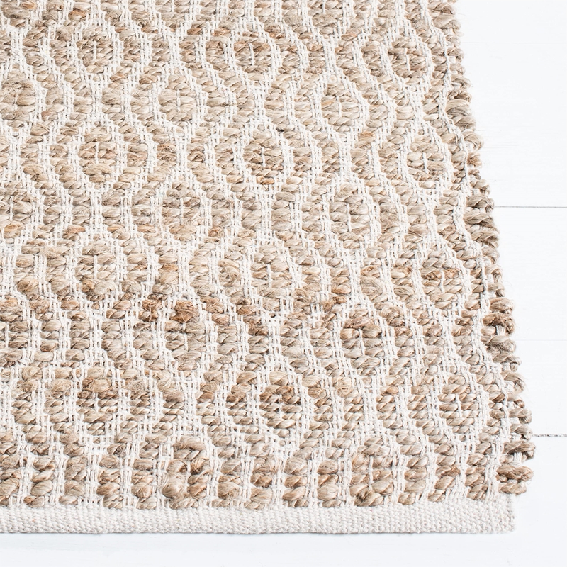 Safavieh Cape Cod 6' X 9' Hand Woven Jute and Cotton Rug in Natural