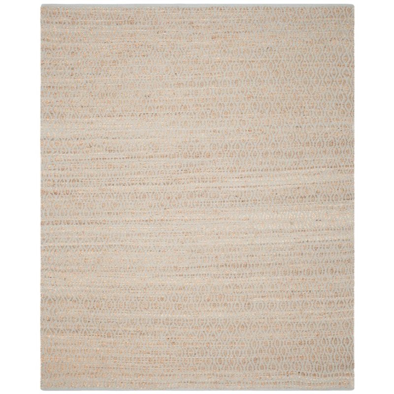 Safavieh Cape Cod 8' X 10' Hand Woven Rug in Silver and Natural