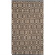 Safavieh Cape Cod 5' X 8' Hand Woven Rug in Black and Natural