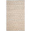 Safavieh Cape Cod 6' Square Hand Woven Rug in Silver and Natural