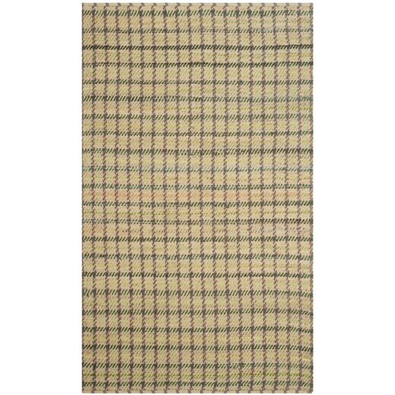 Safavieh Cape Cod 3' X 5' Hand Woven Rug in Green and Natural