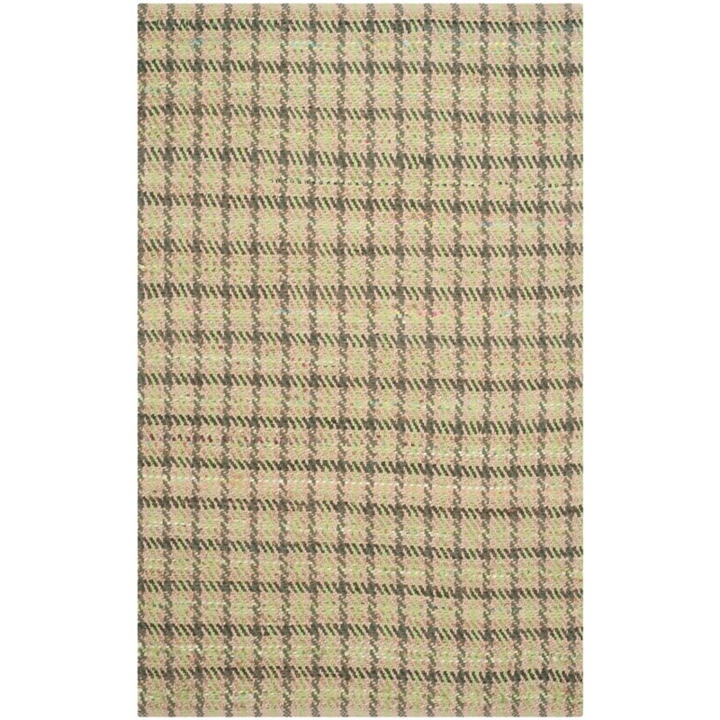 Safavieh Cape Cod 4' X 6' Hand Woven Rug in Green and Natural