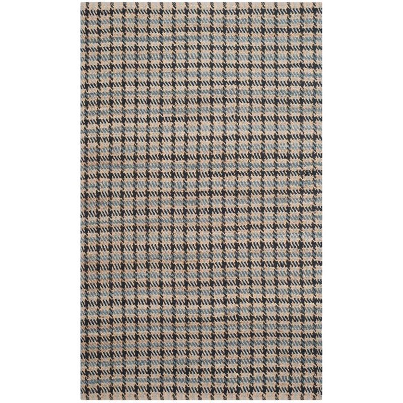 Safavieh Cape Cod 3' X 5' Hand Woven Rug in Gray and Natural