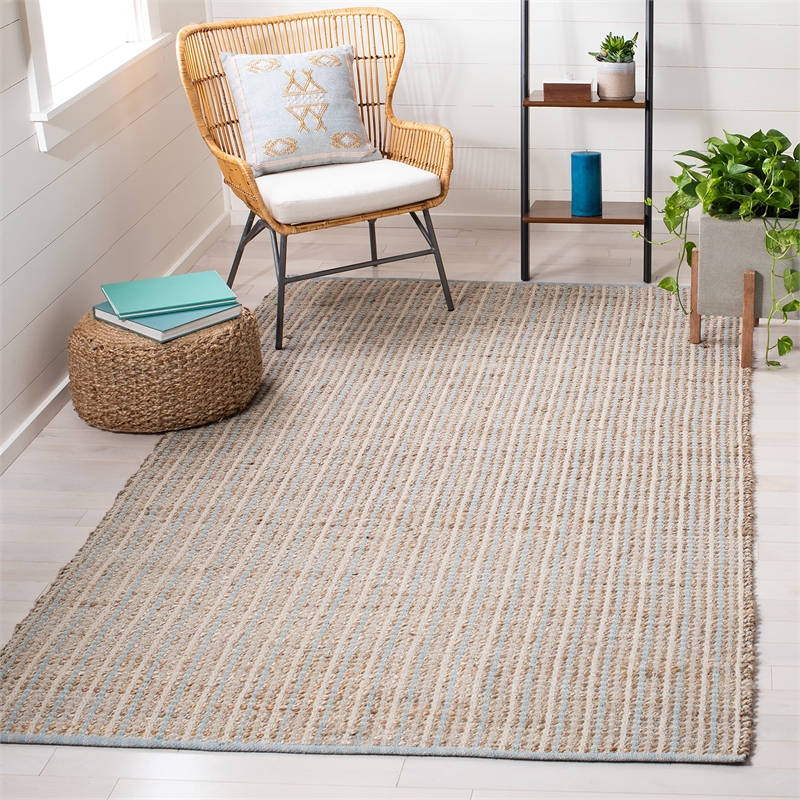 Safavieh Cape Cod 11' X 15' Hand Woven Jute and Cotton Rug in Natural