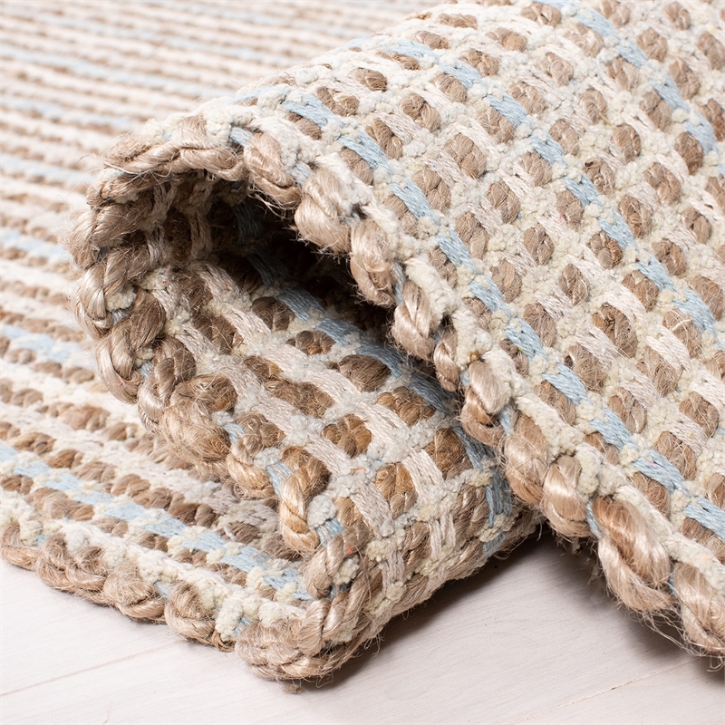 Safavieh Cape Cod 11' X 15' Hand Woven Jute and Cotton Rug in Natural