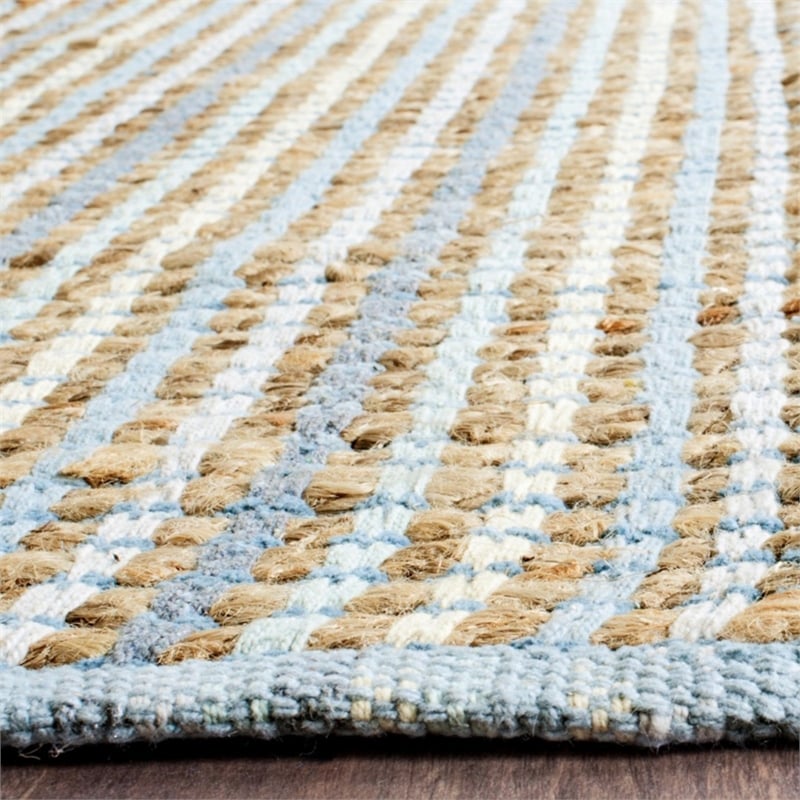 Safavieh Cape Cod 6' Square Hand Woven Rug in Green