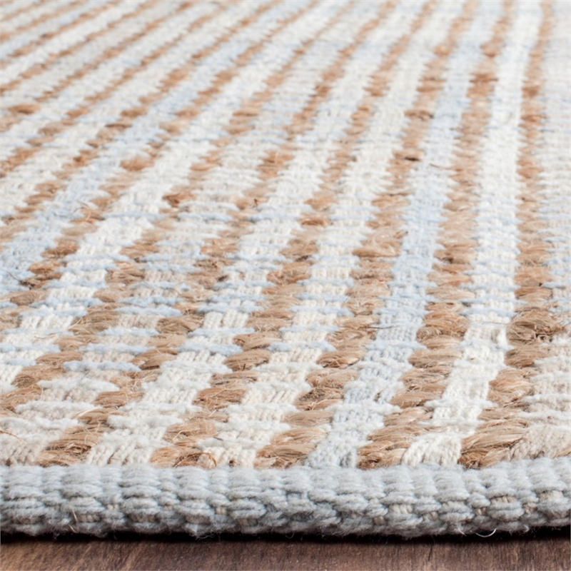 Safavieh Cape Cod 6' Square Hand Woven Rug in Green